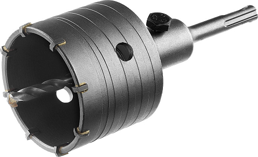 Фото 0 товара Коронка по бетону с державкой СИБИН 73 мм, 29216-73