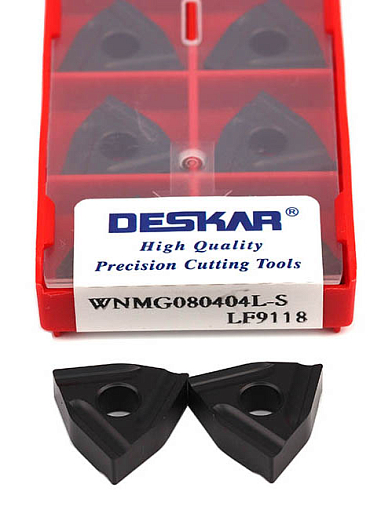 Фото 2 товара WNMG080404 L-S LF9118 токарная пластина Deskar