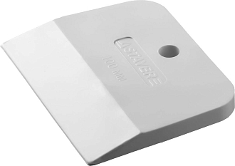 Шпатель резиновый STAYER 100 мм, белый,1027-100 - фото 1