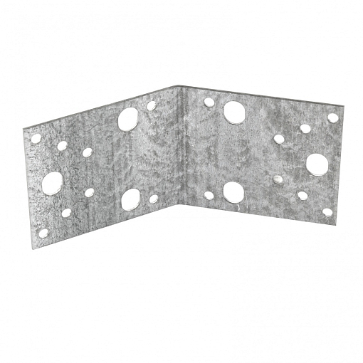 Фото 1 товара Крепежный уголок под 135 град. 2 мм, KUS 105 х 105 х 90 мм Россия Сибртех