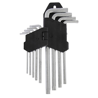 Набор ключей шестигранных TORX Т10-Т50 (9шт) CrV - фото 2