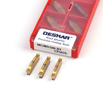 MGMN200 JH LF6028 пластина для отрезки и точения канавок Deskar - фото 6