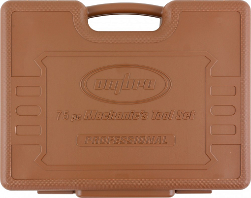 Фото 4 товара Набор инструмента универсальный 1/4", 1/2"DR, 75 предметов, Ombra