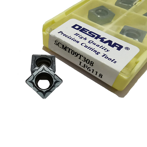 Фото 7 товара SCMT09T308 LF6118 токарная пластина Deskar