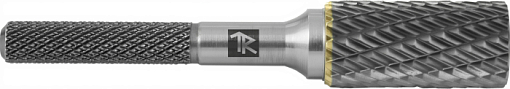 Фото 0 товара Борфреза твердосплавная цилиндрическая, тип А, 12 мм, двойная насечка, в боксе, THORVIK