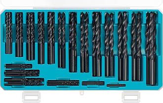 Набор сверл по металлу СИБИН 100 шт. (1-10 мм), класс В, быстрорежущая сталь, 29610-H100 - фото 2