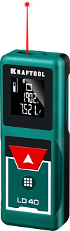 Лазерный дальномер KRAFTOOL LD-40 34763 дальность 5 см - 40 м, точность 1,5 мм - фото 1