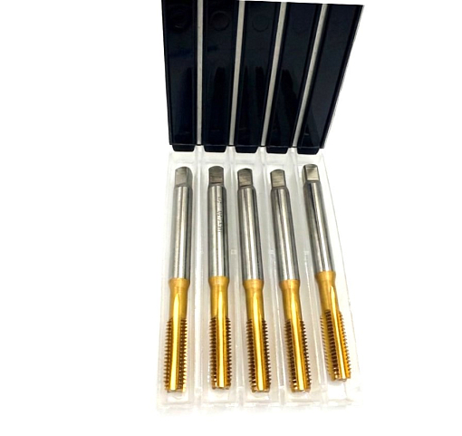 Фото 2 товара Метчик М 10х1.5 6H HSS-E TiN прямой DIN371 Deskar