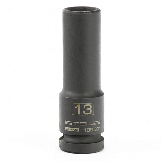 Головка ударная удлиненная шестигранная, 13 мм, 1/2, CrMo Stels - фото 1