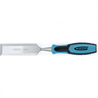 Долото-стамеска Piranha, 38 мм, двухкомпонентная эргономичная рукоятка Gross - фото 1