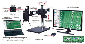 Микроскоп измерительный с автофокусом, INSIZE - фото 2