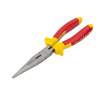 Длинногубцы прямые Insulated, 200 мм, двухкомпонентные рукоятки Matrix Professional - фото 2