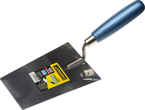 Фото 0 товара Кельма «Трапеция»STAYER 160 мм, нержавеющее полотно, деревянная рукоятка, 0830-16