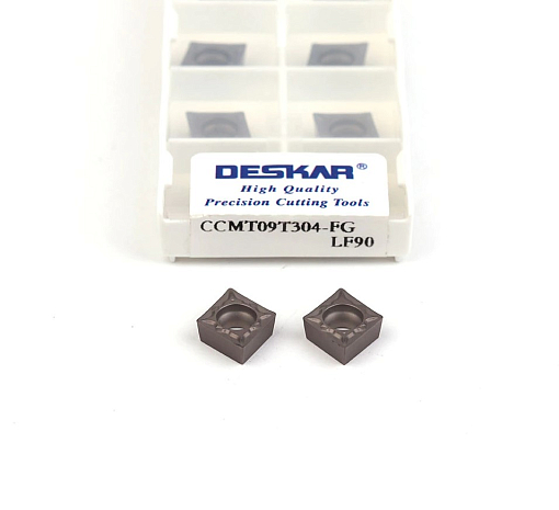 Фото 5 товара CCMT09T304 FG LF90 токарная пластина Deskar