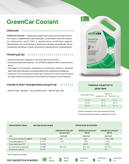 GREENCAR COOLANT (60/40) - фото 2