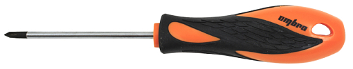 Фото 0 товара Отвертка стержневая крестовая BASIC, РН0х60 мм, Ombra
