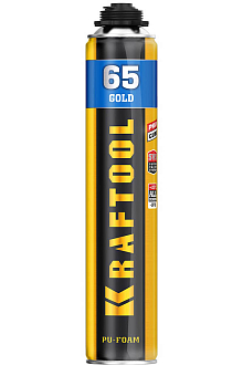 Монтажная пена KRAFTOOL 41194 850 мл, выход до 65 л, пистолетная - фото 2