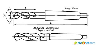 Сверло 35,0х340х570 к/х сверхдлинное Р6М5 - фото 5