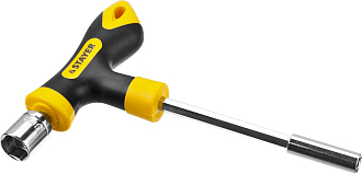 Отвертка реверсивная в наборе с битами и торцевыми головками Hercules STAYER 43 шт., 25084-H43 - фото 5