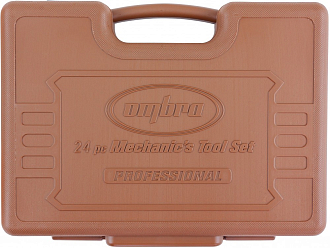 Набор головок торцевых с аксессуарами 1/2"DR, 8-32 мм, 24 предмета, Ombra - фото 5