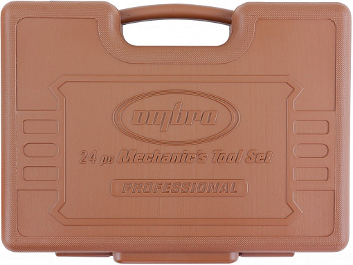 Фото 4 товара Набор головок торцевых с аксессуарами 1/2"DR, 8-32 мм, 24 предмета, Ombra
