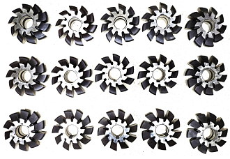 Фреза дисковая модульная m11,0 140х40 z=10 (к-т из 15 шт) - фото 1
