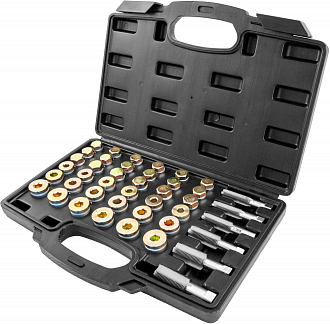 Набор для восстановления резьбы маслосливных отверстий, М13-М22, 114 предметов, THORVIK - фото 2