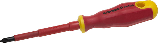 Фото 0 товара Отвертка диэлектрическая STAYER PH2х100 мм, 25142-2-10