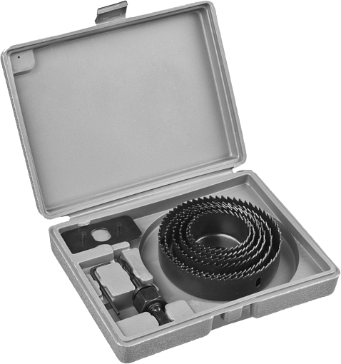 Фото 1 товара Набор коронок по дереву STAYER 8 шт: d=51-57-67-76-88-102 мм, 29600-H8