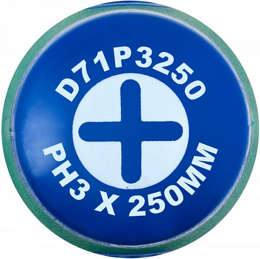 Фото 1 товара Отвертка стержневая крестовая ANTI-SLIP GRIP, PH3x250 мм, Jonnesway
