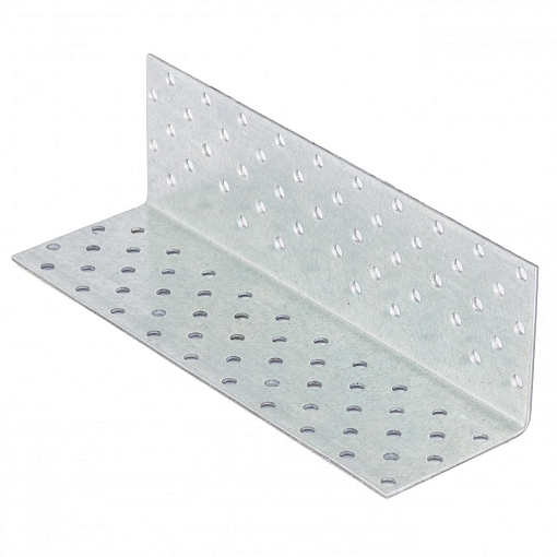 Фото 0 товара Крепежный уголок равносторонний 2 мм, KUR 60 x 60 x 200 мм Россия Сибртех