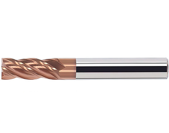 Фреза концевая 12,0х26х83х12,0 z=5 ц/х Р18 TiN Sekira - фото 1