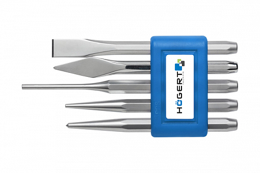 Фото 0 товара Набор ударно- режущего инструмента, 5 шт., CrV HOEGERT