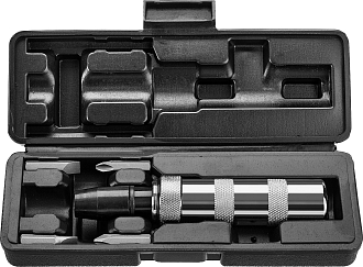 Отвёртка ударно-поворотная в наборе с битами Master STAYER 6 шт., 6 2565-H6_z01 - фото 1