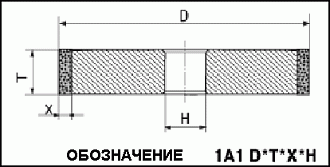 Круг алмазный 1А1 16х13х2х6 АС4 125/100 В2-01 100% 5,0 - фото 2