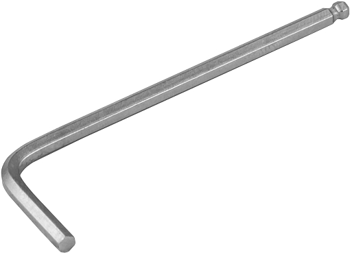 Фото 0 товара Ключ торцевой шестигранный короткий с шаром, H2.5, THORVIK