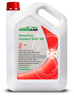 GREENCAR COOLANT G12+ (50/50) - фото 1