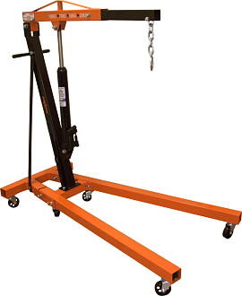 Кран гидравлический складной г/п 1 т, Ombra - фото 1