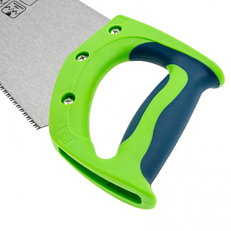 Ножовка по дереву "Зубец", 350 мм, 11 TPI, зуб 2D, калёный зуб, 2-х компонентная рукоятка Сибртех - фото 3