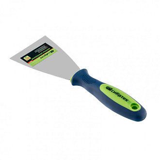 Шпательная лопатка из нерж. стали, 80 мм, двухкомпонентная ручка Сибртех - фото 3