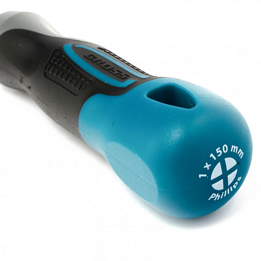 Фото 1 товара Отвертка PH1 x 150 мм, S2, трехкомпонентная ручка Gross