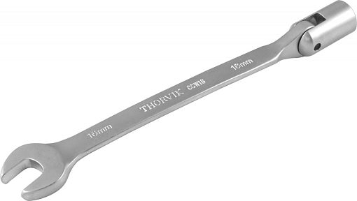 Фото 1 товара Ключ гаечный комбинированный карданный, 16 мм, THORVIK