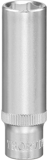 Фото 0 товара Головка торцевая глубокая 1/4"DR, 12 мм, THORVIK