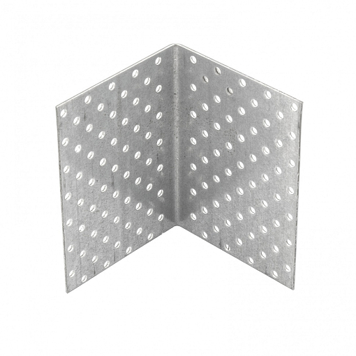 Фото 1 товара Крепежный уголок равносторонний 2 мм, KUR 100 x 100 x 140 мм Россия Сибртех