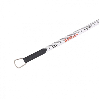 Рулетка геодезическая, 50 м х 12,5 мм, лента ПВХ, открытый корпус Sparta - фото 2