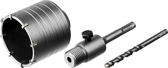 Коронка по бетону с державкой СИБИН 68 мм, 29216-68 - фото 2