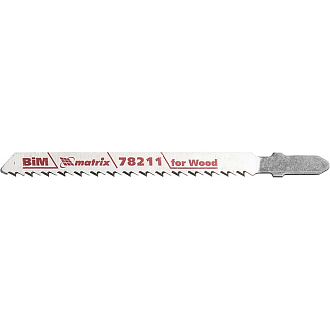 Полотна для электролобзика по дер., 3 шт, T101BF, 75 x 2,5 мм, Bimetal Matrix Professional - фото 2