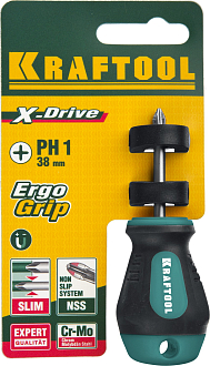 Отвертка PH1х38 мм, слесарная, Kraftool - фото 4