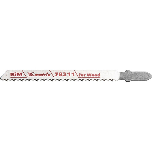 Фото 1 товара Полотна для электролобзика по дер., 3 шт, T101BF, 75 x 2,5 мм, Bimetal Matrix Professional