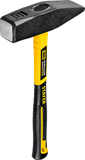 Молоток слесарный STAYER 20050-20_z02 Professional 2000 г, с фиберглассовой рукояткой - фото 3